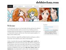 Tablet Screenshot of debbiechan.com